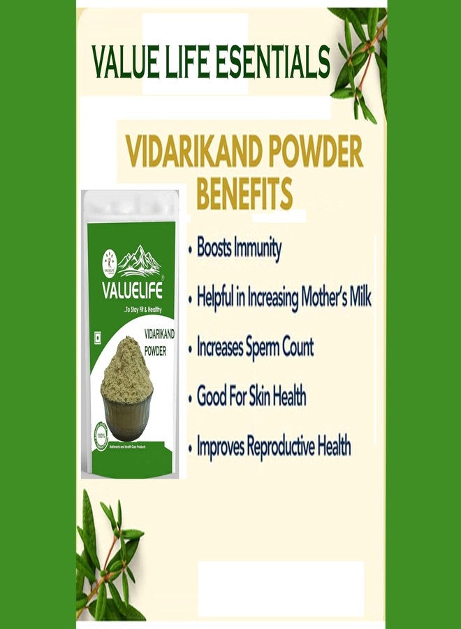 Value Life Essentials VALUE LIFE VIDARIKAND POWDER 50G - Image 3